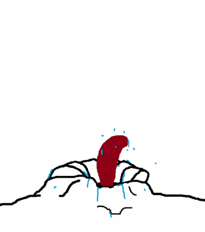 Brainlet tongue — Brainlet meme