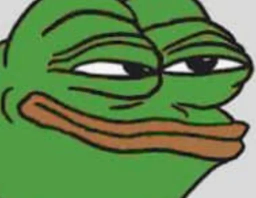 Pepe side eye Cali Pack 3 sticker — Sticker Packs meme