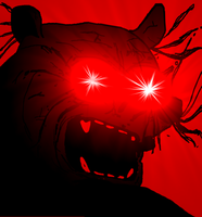Bobo angry red eyes — Bobo meme