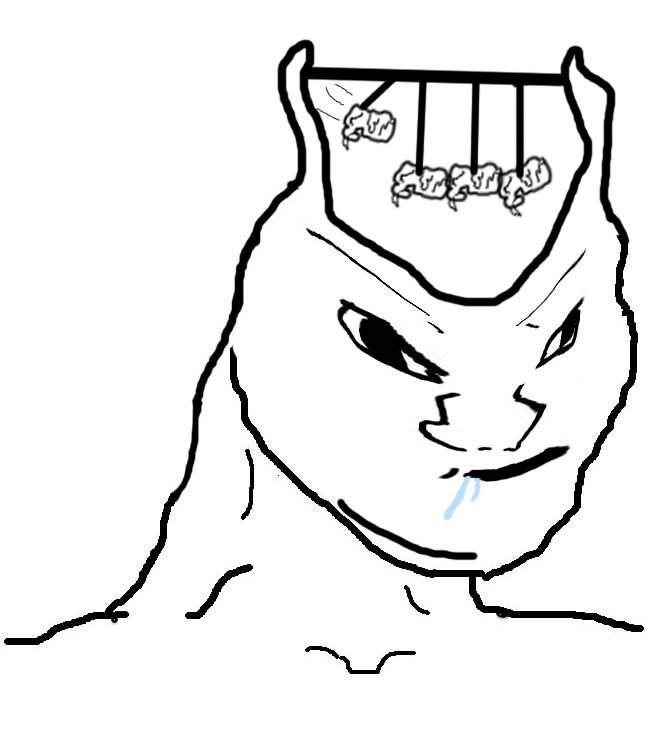 Brainlet newtons cradle — Brainlet meme