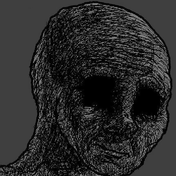 Dark wojak really dark — Wojak meme