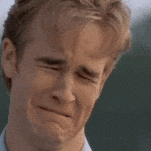 Dawson Crying Face — Reaction meme
