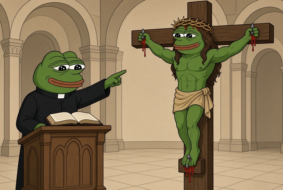 Pepe Jesus — Pepe meme
