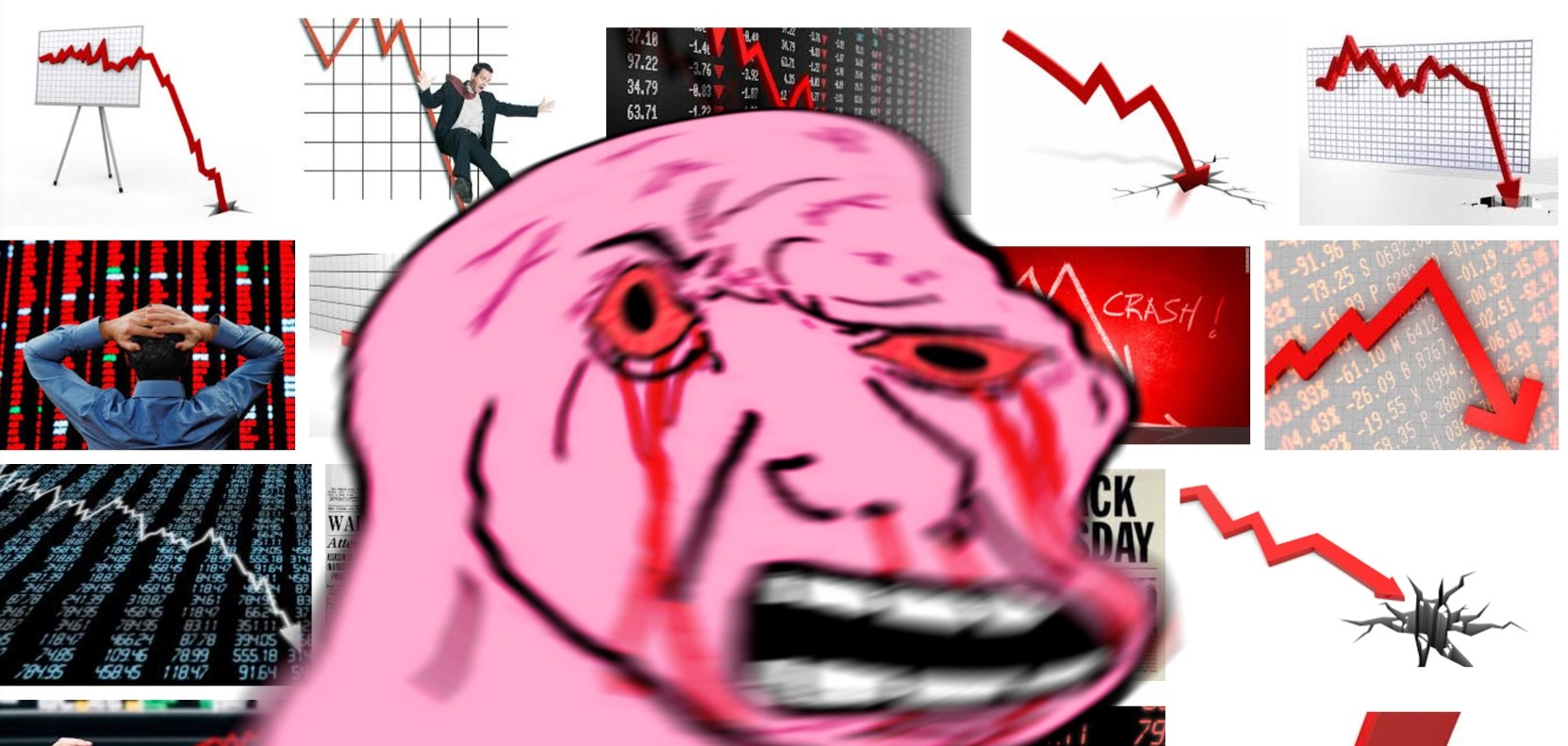 Pink wojak all charts — Wojak meme