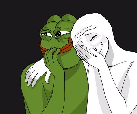 Pepe wojak making fun — Pepe meme