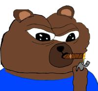 Bobo lights cigar — Bobo meme