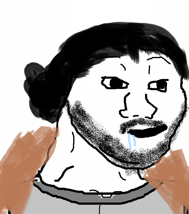 Brainlet wearing clothes — Brainlet meme