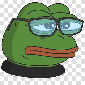 Pepe glasses cross eyed — Pepe meme