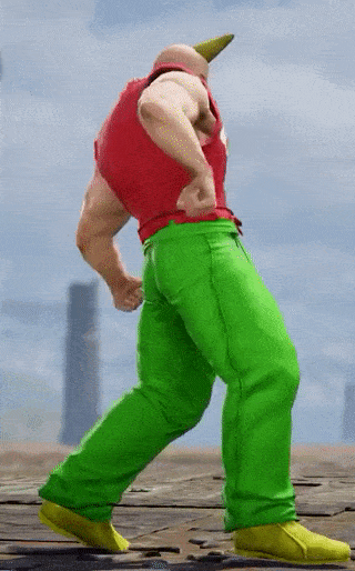 Chad 3d walking — Reaction meme