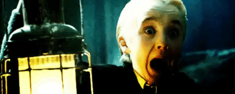 Draco Malfoy Screaming — Reaction meme