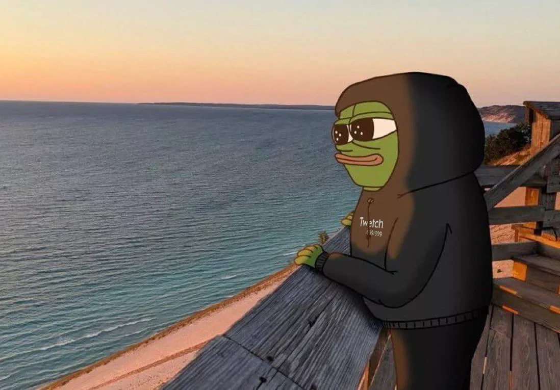 Sunset apu — Twetch meme