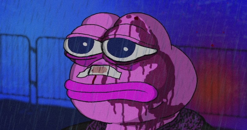 Pepe purple bladerunner — Pepe meme
