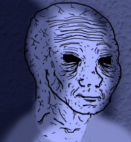 Wojak stage 11 screen doomer — Wojak meme