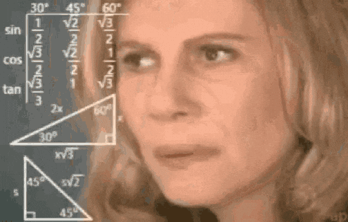 Math Lady — Reaction meme
