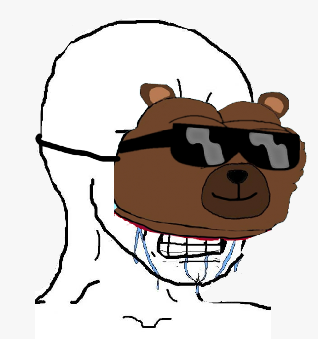 Bobo mask wearing wojak — Bobo meme