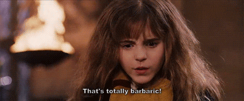 Hermione Granger That's Totally Barbaric! — Reaction meme