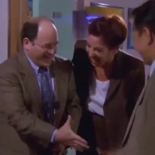 George costanza handshake Cali Pack 3 sticker — Sticker Packs meme