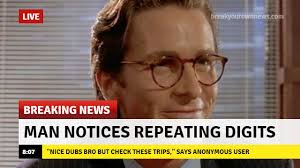 Bateman digits headline — Reaction meme