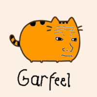 Wojak garfeel cat — Wojak meme