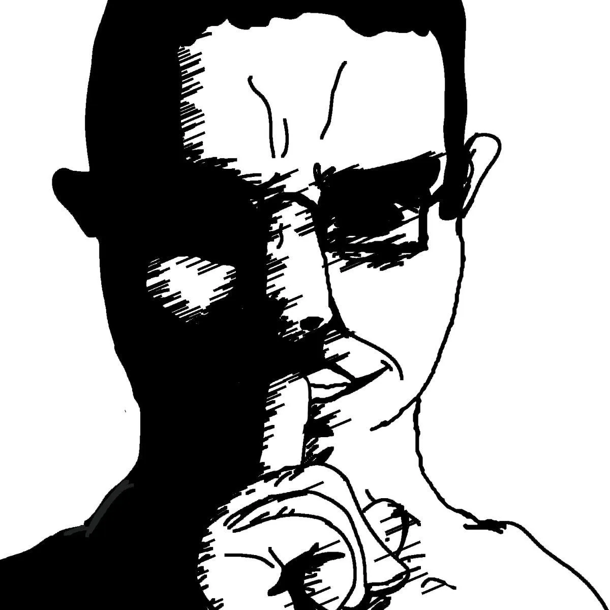 Chud — Wojak meme