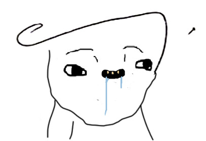 Brainlet no brain — Brainlet meme