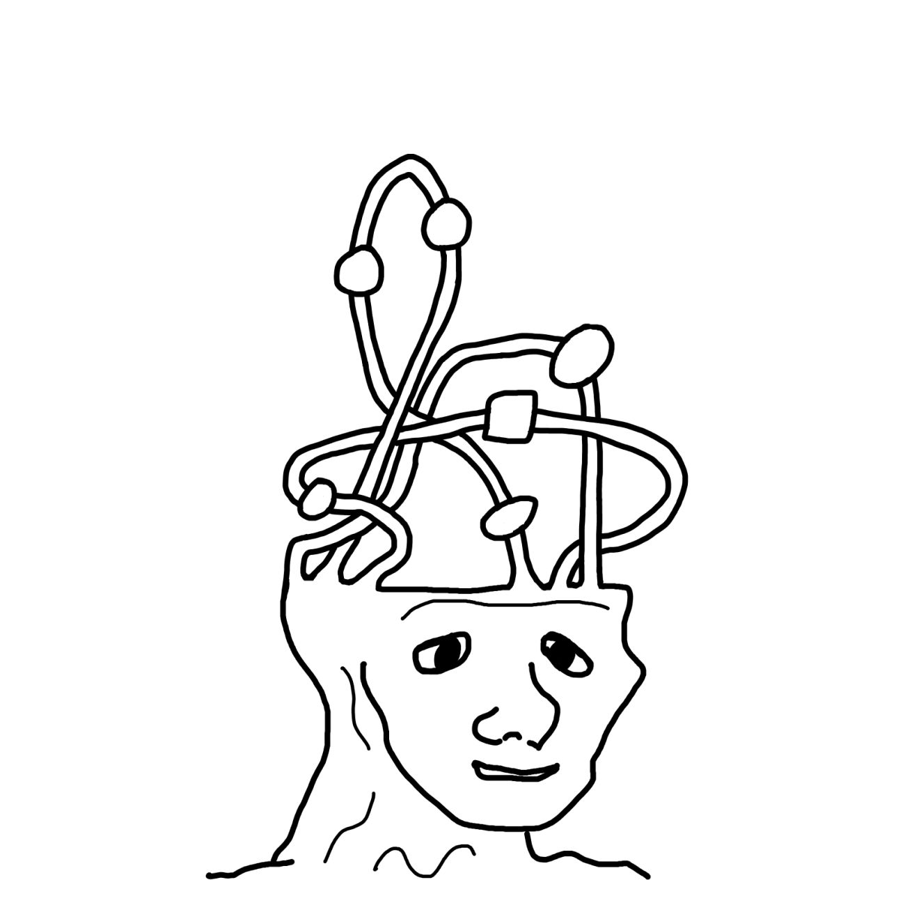 Brainlet bead playset — Brainlet meme