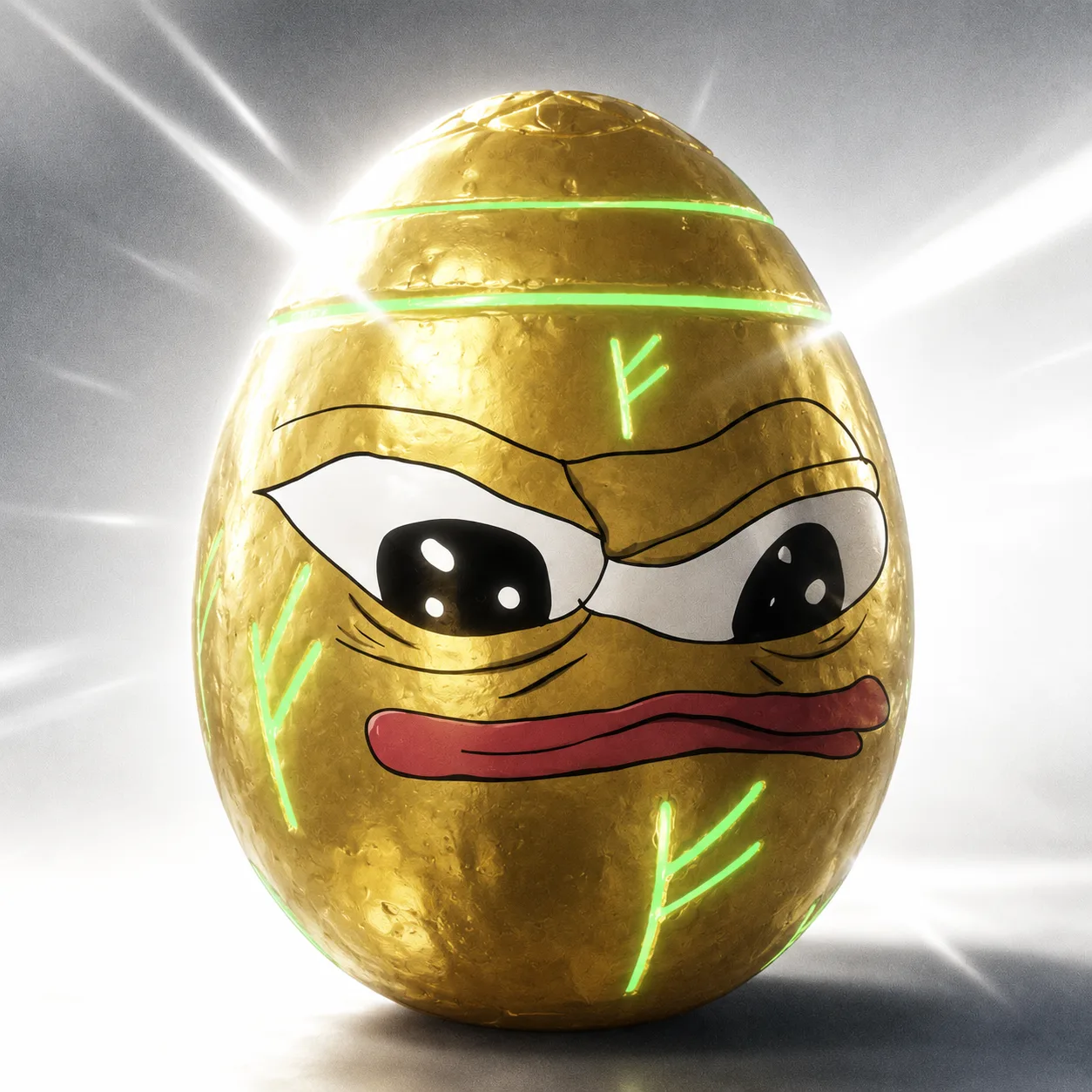 Egg force — Twetch meme