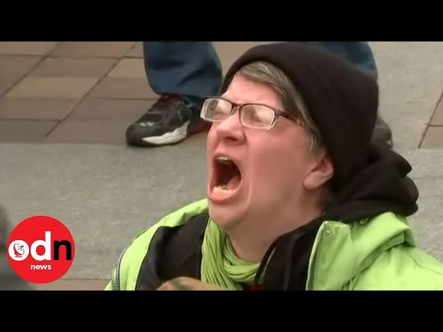 No noo nooo screaming crying liberal lib — Reaction meme