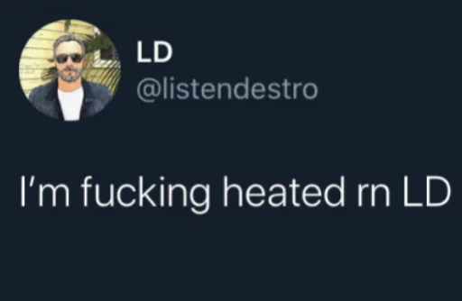 Heated tweet Cali Pack 3 sticker — Sticker Packs meme