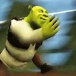 Shrek running meme template — Templates meme