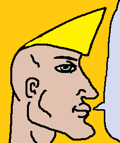 Chad text box 4channel — Reaction meme