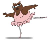 Bobo crying dancing tutu — Bobo meme