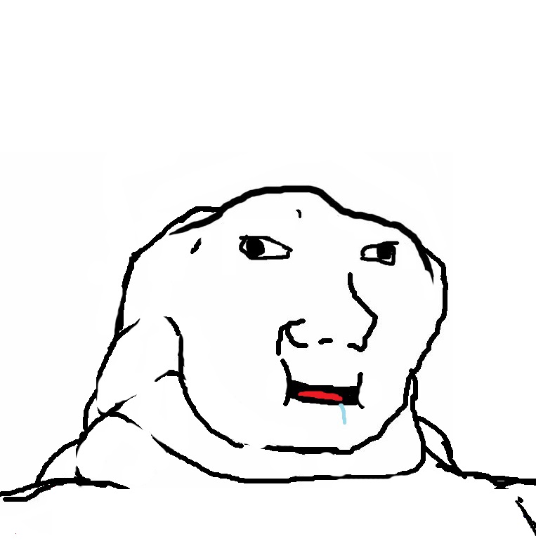 Brainlet fat face — Brainlet meme