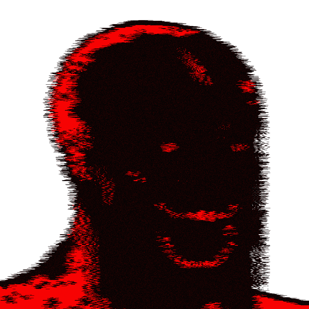Red black wojak death face — Wojak meme