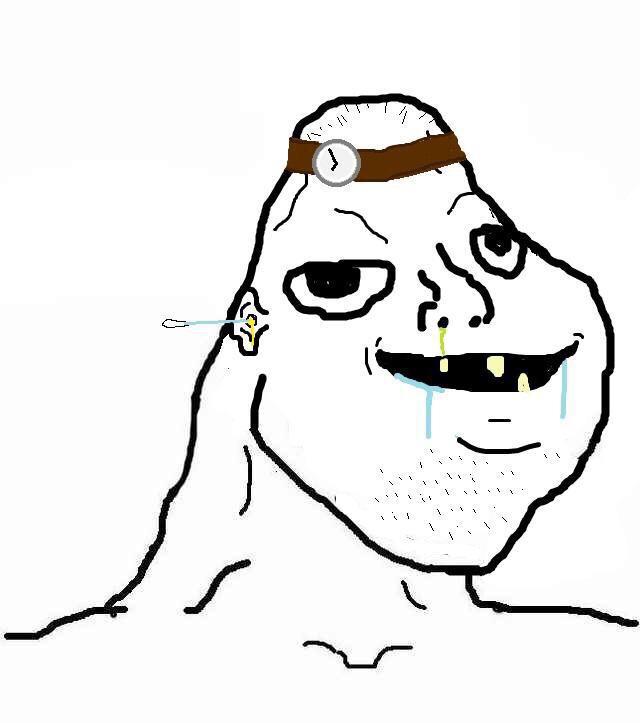 Brainlet watch around head — Brainlet meme