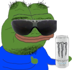 Pepe boomer monster thumbsup — Pepe meme
