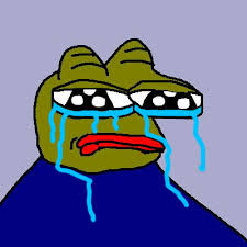 Pepe bug crying — Pepe meme