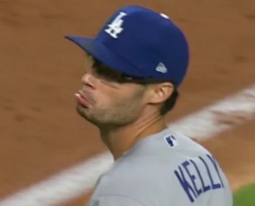 Baseball player kiss Cali Pack 3 sticker — Sticker Packs meme