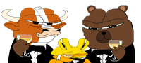 Bobo snib bull cheers — Bobo meme