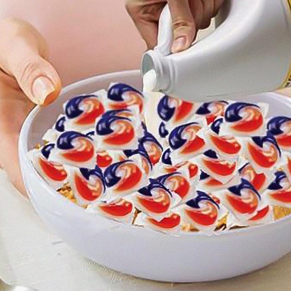 Bowl of tidepods — Reaction meme