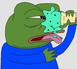 Pepe cant eat iceream — Pepe meme