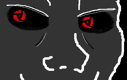 Wojak devil eyes closeup — Wojak meme