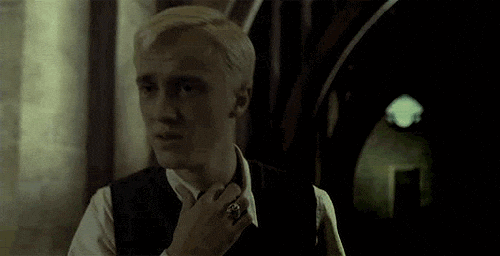 Draco Malfoy Nervous — Reaction meme