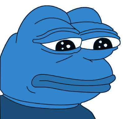 Pepe blue — Pepe meme