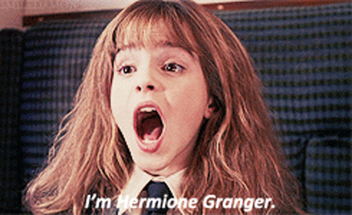 Hermione Granger Introduction — Reaction meme