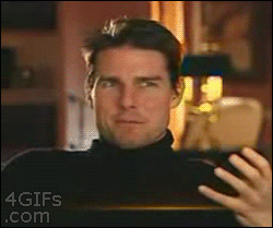 Tom cruise laughing interview — Reaction meme