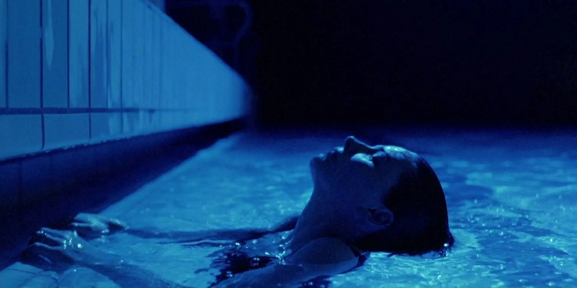 Julie Floating in the Blue Swimming Pool — Templates meme