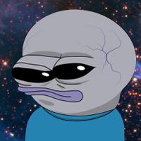 Pepe grey alien universe — Pepe meme