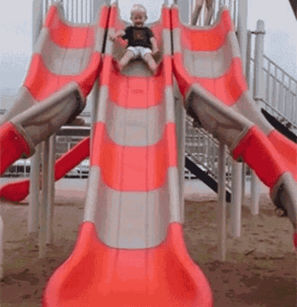 Bouncy Slide Wipeout — Reaction meme
