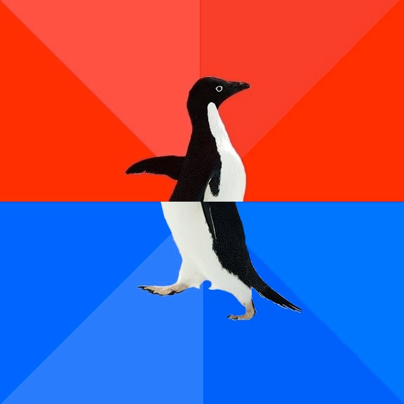 Socially Awesome Awkward Penguin meme template — Templates meme